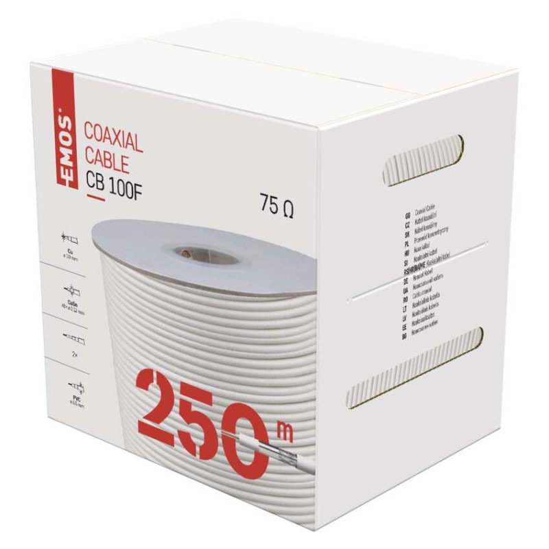 KABEL KOAX.CB100F 250M BOX 3