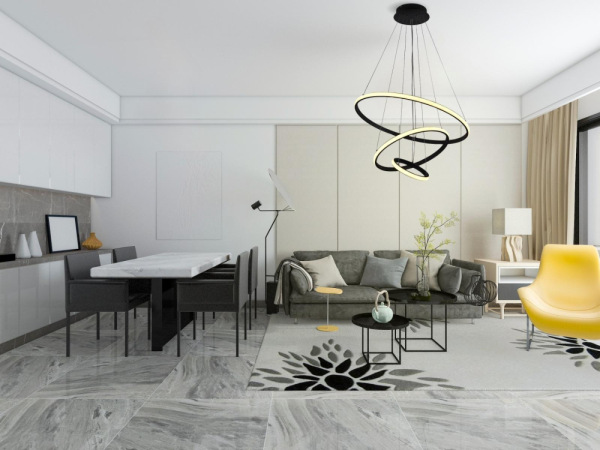 LED závesná lampa na lanku + diaľkový ovládač 90W - J4301/B 2