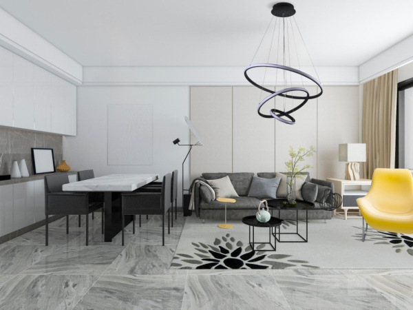 LED závesná lampa na lanku + diaľkový ovládač 90W - J4301/B 7