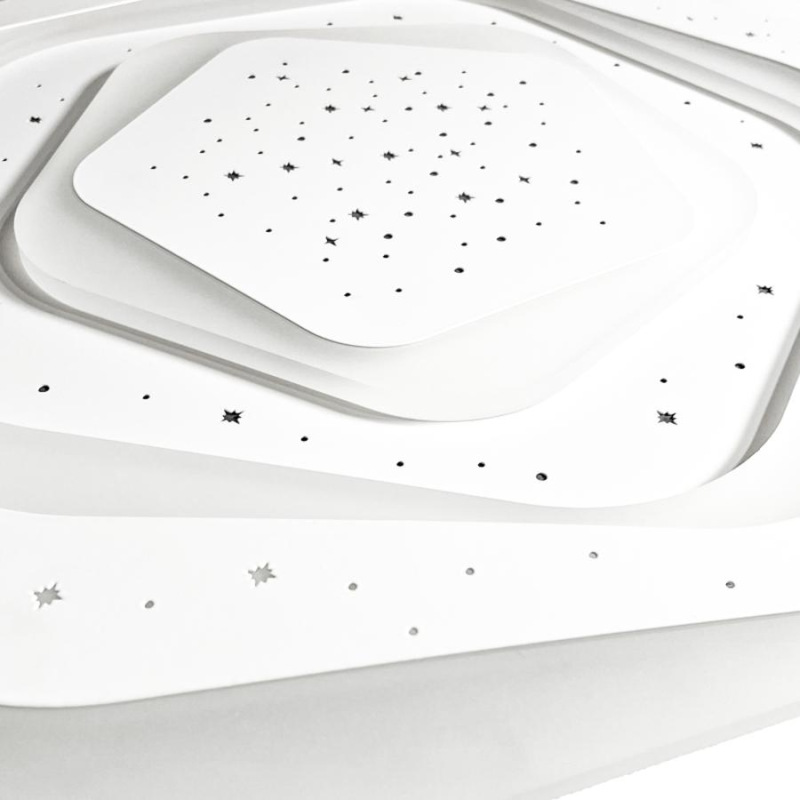 LED stropné svietidlo + diaľkový ovládač 105W - J1306/W 12