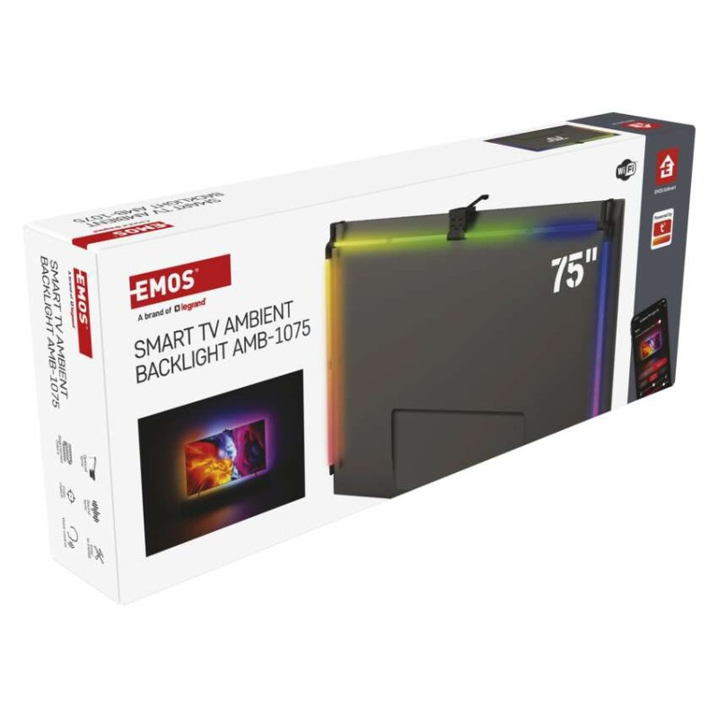 GOSMART AMBIENTNÍ OSVĚTLENÍ TV 75" 14