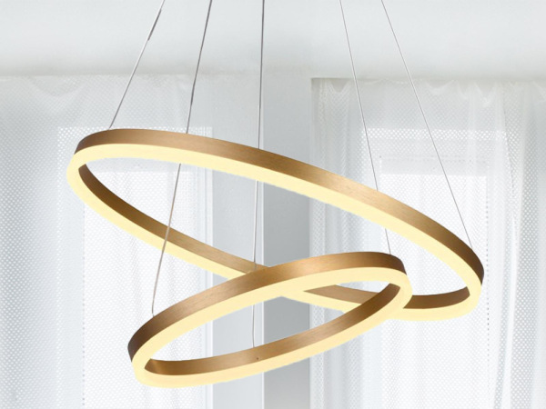 LED závesná lampa na lanku + diaľkový ovládač 70W - J4310/G 6