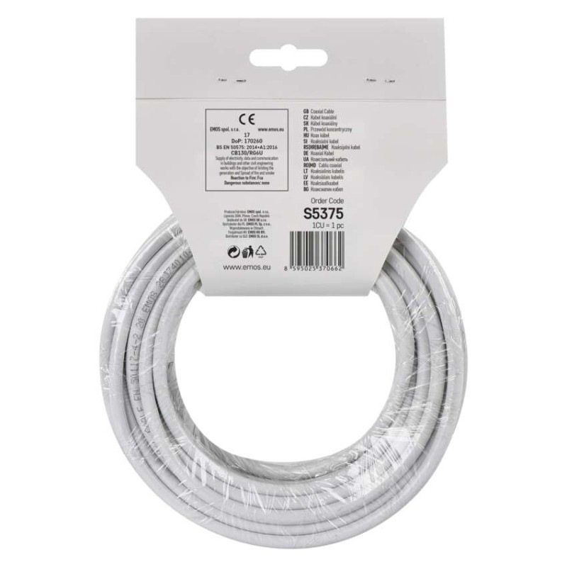 KOAXIÁLNÍ KABEL CB130 15M 4