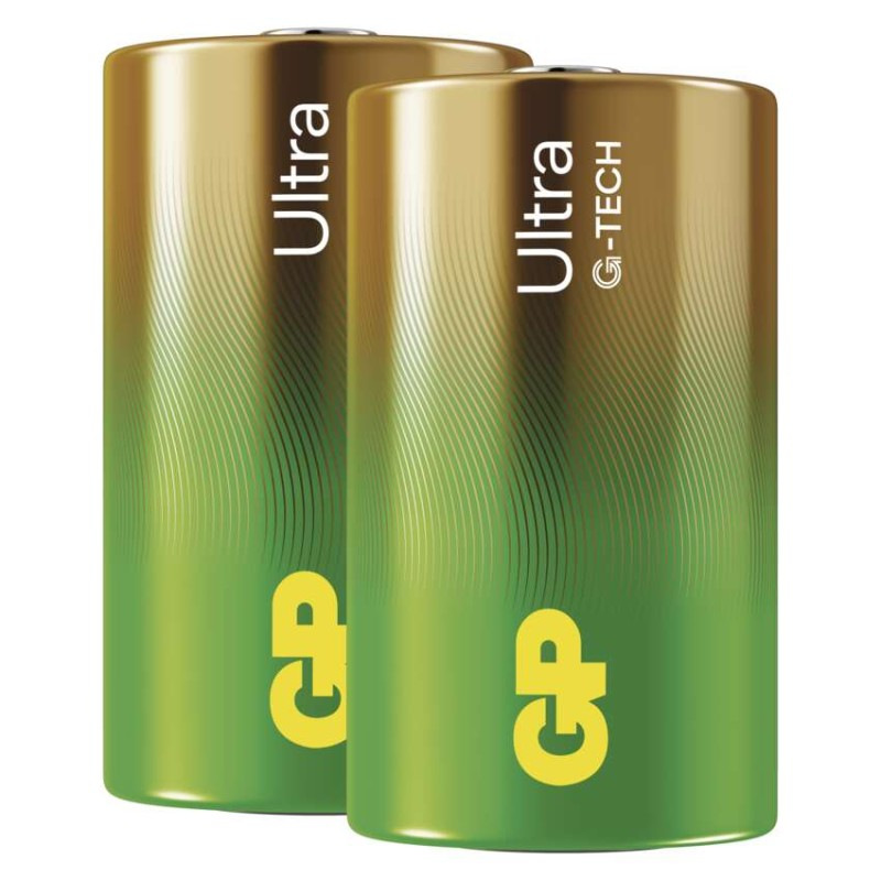 GP alk. bat. ULTRA D (LR20) 2PP 5