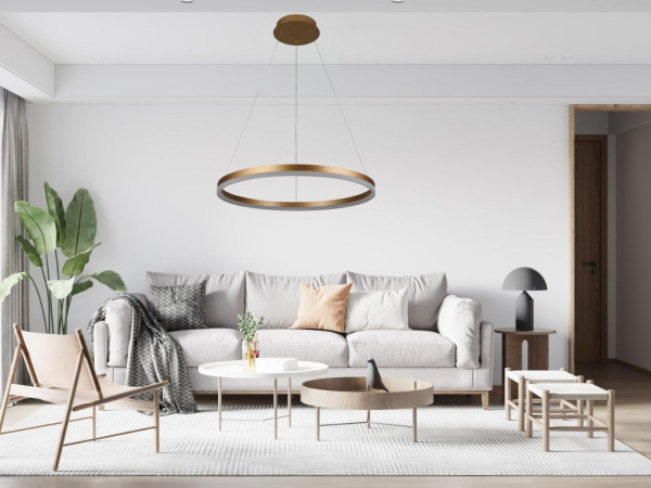 LED závesná lampa na lanku + diaľkový ovládač 42W - J4308/G 6