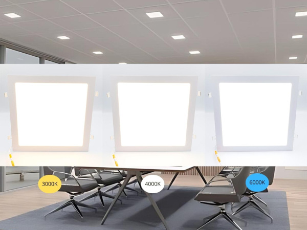 LED vsadený panel 24W / PS / SMD / CCT / WH - LPL235 3