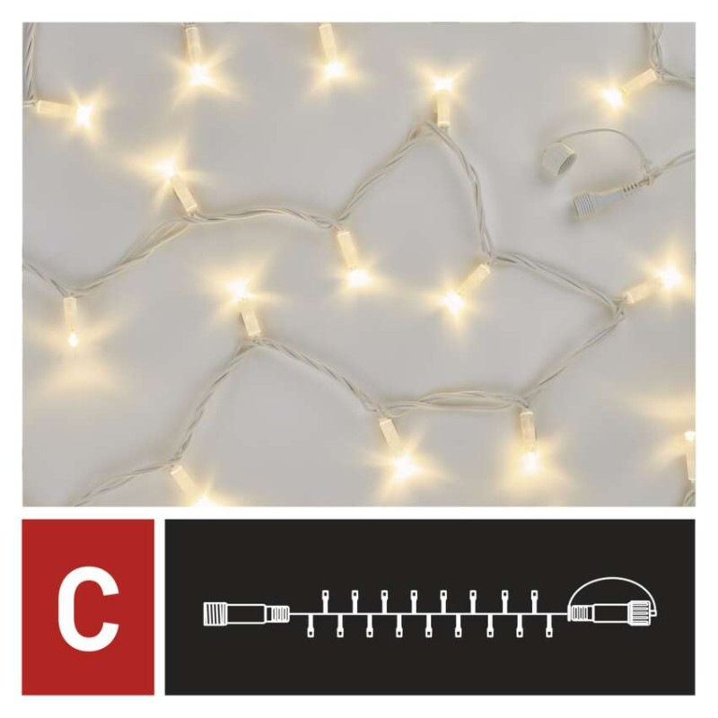 Spojovací řetěz 5M-WHITE IP44 WW ZY2155 7