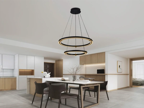 LED závesné svietidlo + diaľkový ovládač 130W - J4342/B 1