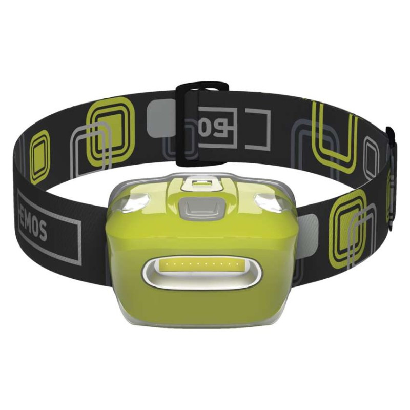 Čelovka COB LED 150lm 20m 3xAAA  P3528 2