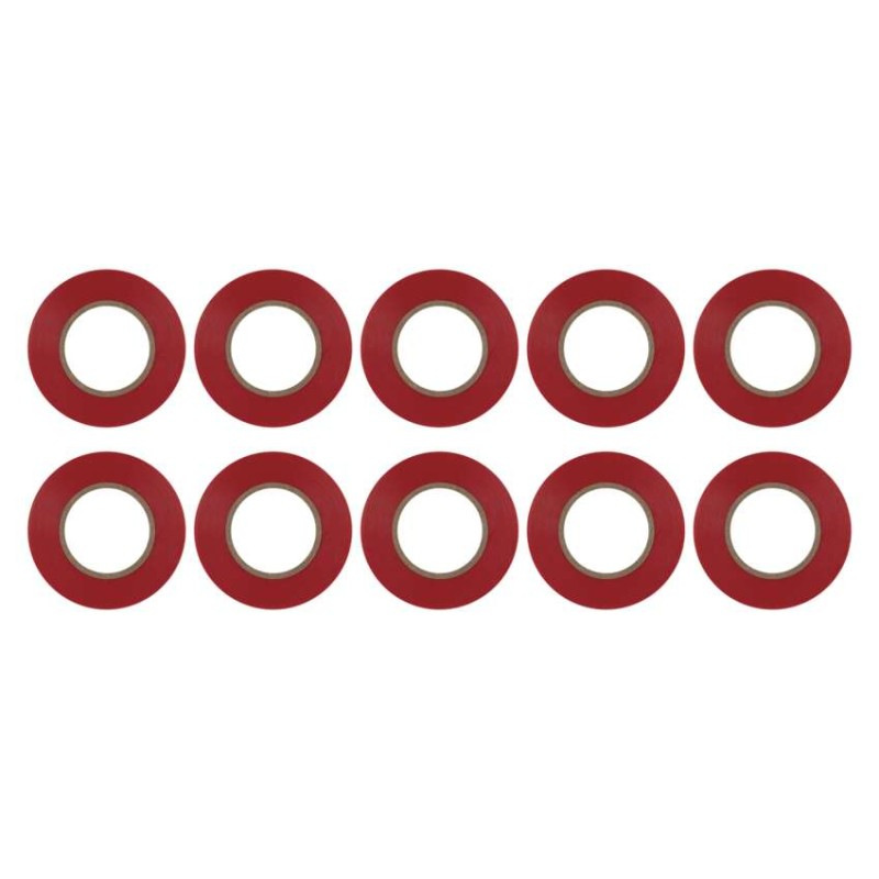Izolačná páska PVC 20m/19mm červená  F61923 1