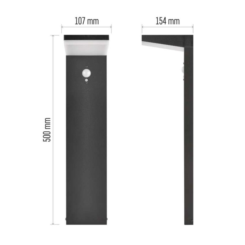 LED ZAHRADNÍ SVÍTIDLO,IP44,SOLÁRNÍ, SLOU 6