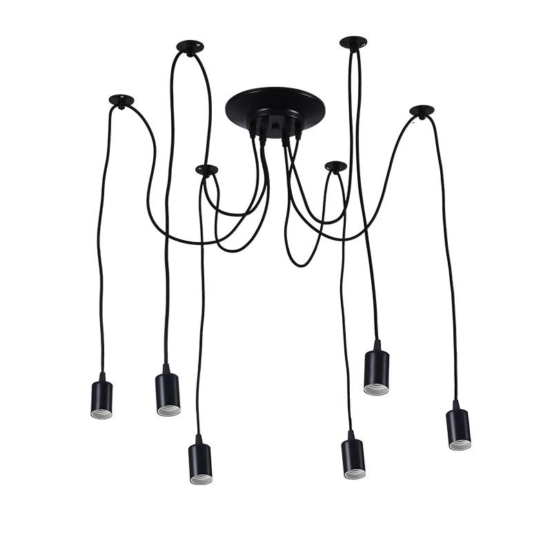 Objímka E27 / 2m / čierna - BH5361 5