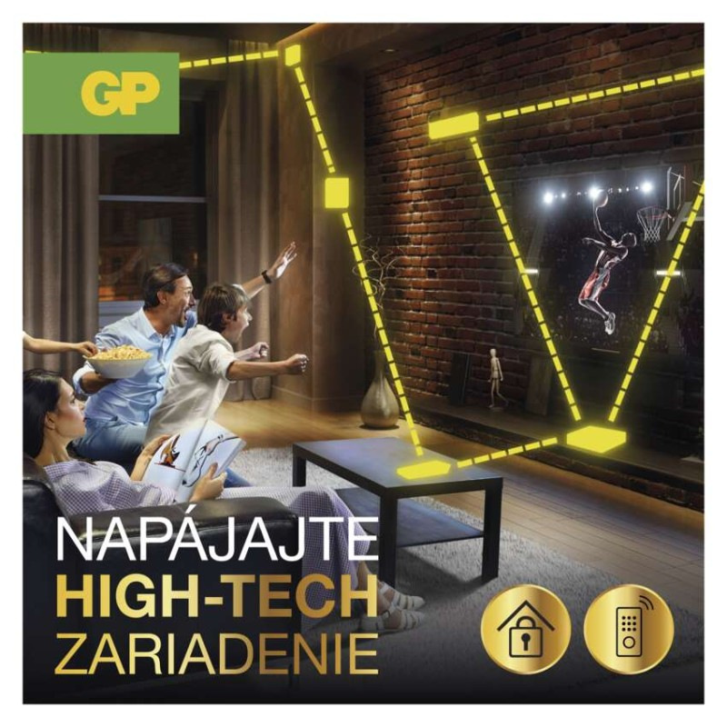 GP lithiová knoflíková baterie CR2354 1B 2