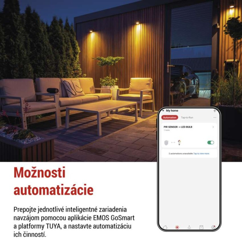 GOSMART WIFI PIR SENZOR S NOČNÍM SVĚTLEM 4