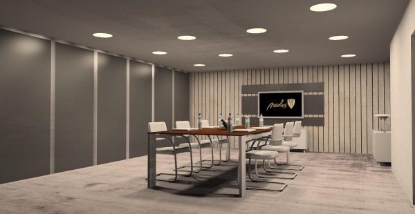 LED vsadený panel 24W / PR / SMD / 2800K / WH - LPL115 5