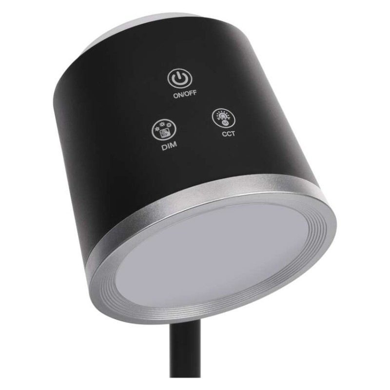 LED STOLNÍ LAMPA ABBIE ČERNÁ 13