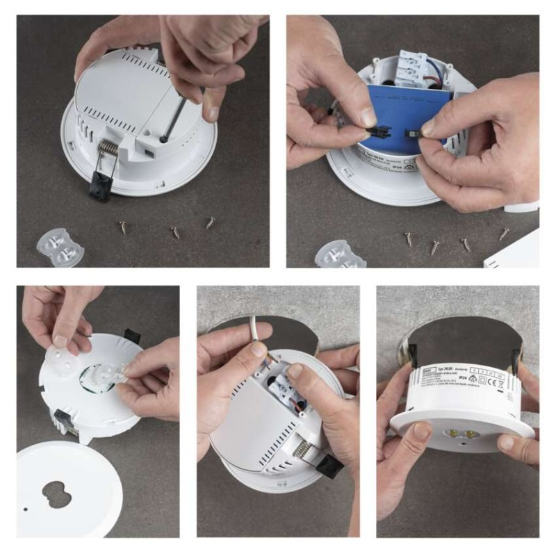 NOUZOVÉ SVÍTIDLO ORSU 6W 450LM 3H MT 14