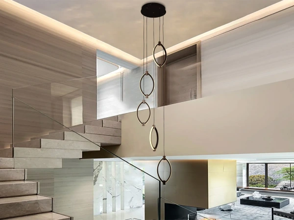 LED visiaca lampa + diaľkový ovládač 70W - J4349/BR 5