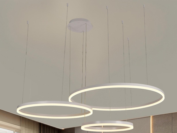 LED závesné svietidlo s diaľkovým ovládačom 125W - J4384/W 11