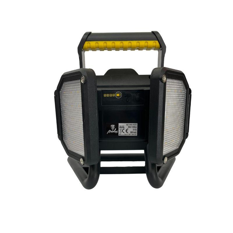 LED prenosné pracovné nabíjacie svietidlo 30W - WL25R 15