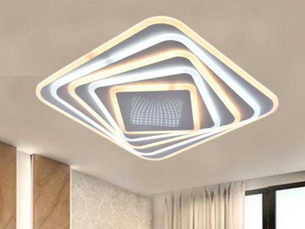 LED stropná lampa + diaľkový ovládač 150W - J1317/W 2