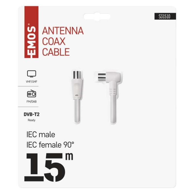 ANTÉNNÍ KOAX. KABEL 90 15M 2