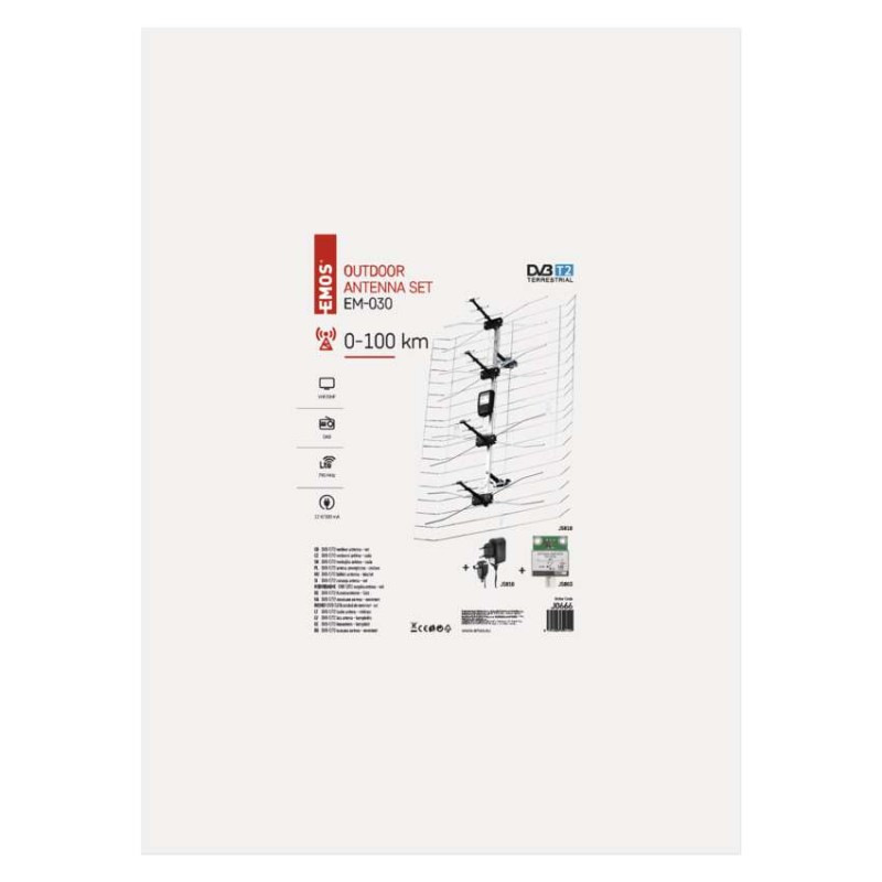 ANTENA ASP-30 DB VHF/UHF 5