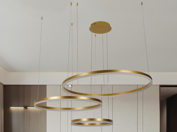 LED závesné svietidlo s diaľkovým ovládačom 125W - J4384/G