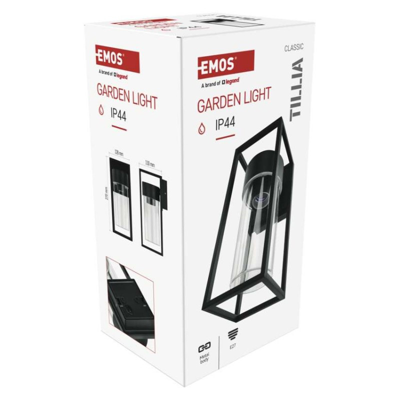 LED ZAHRADNÍ SVÍTIDLO,E27,IP44,MAX 15W,N 13