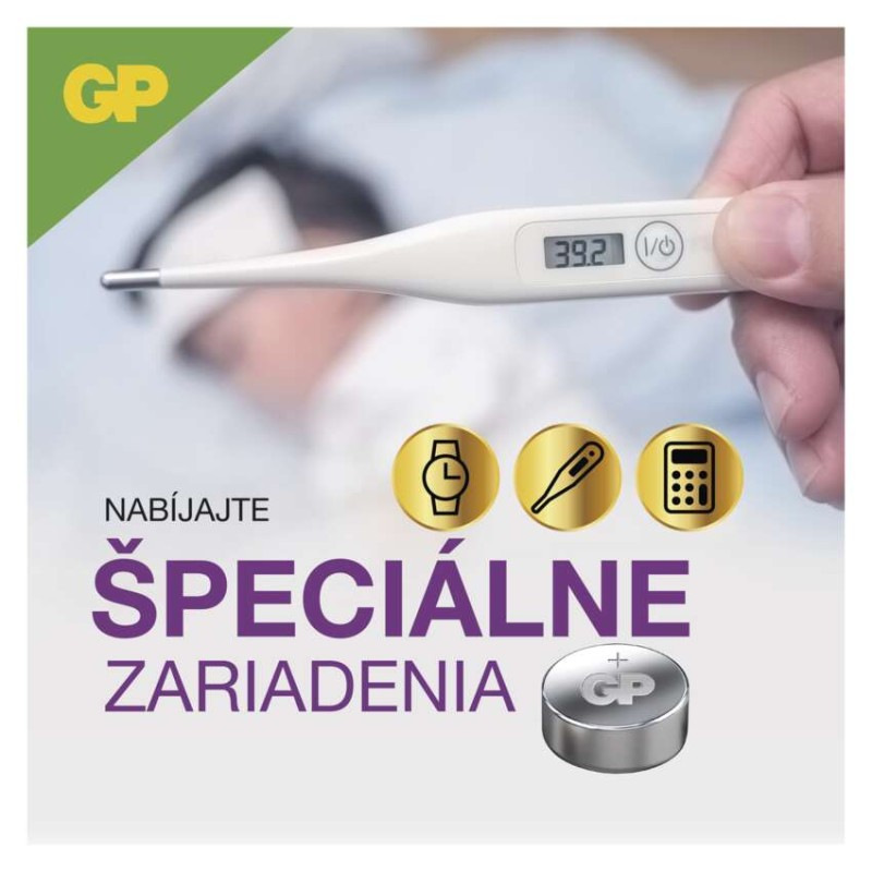 Batéria GP A76 1,5V 110mAh B1376 (LR44, V13GA) 4