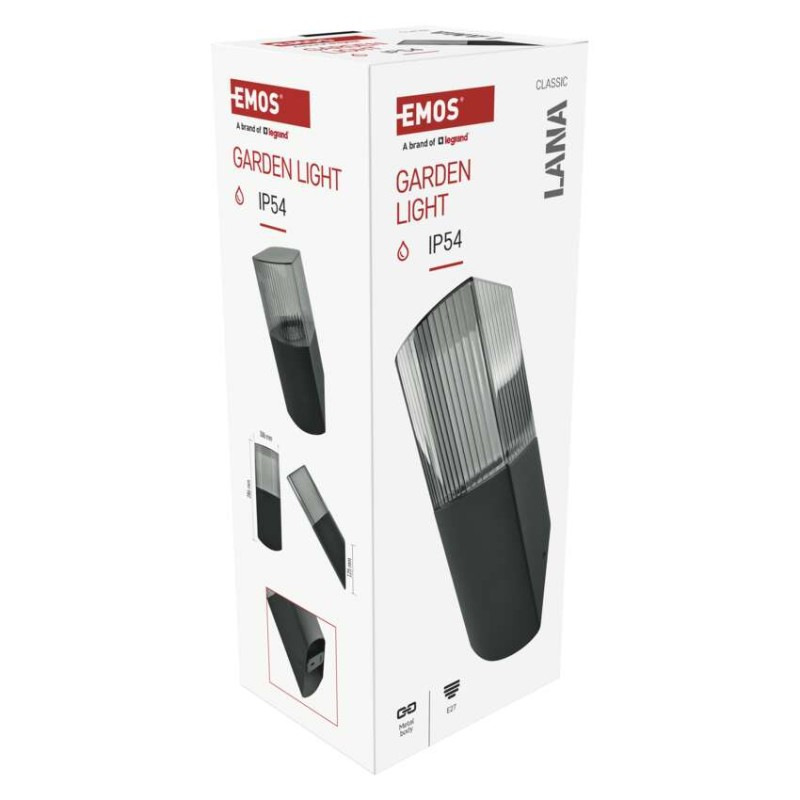 LED ZAHRADNÍ SVÍTIDLO,E27,IP54,MAX 25W,N 13