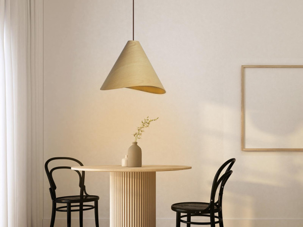 Závesné svietidlo z masívneho drevaE27 / 450 - WRE012 5