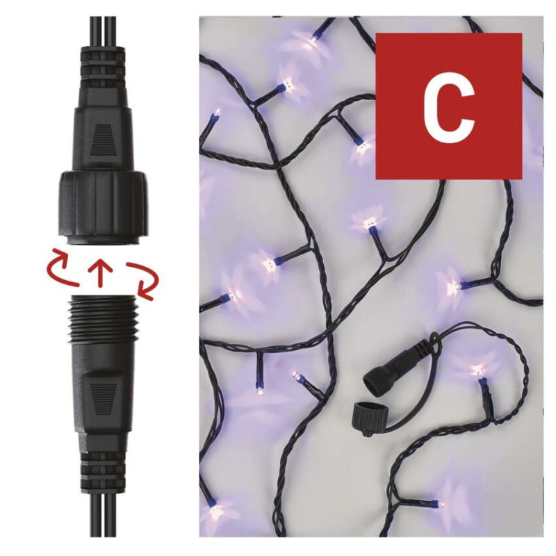 VIANOCE reťaz connect 100LED 10M IP44 7