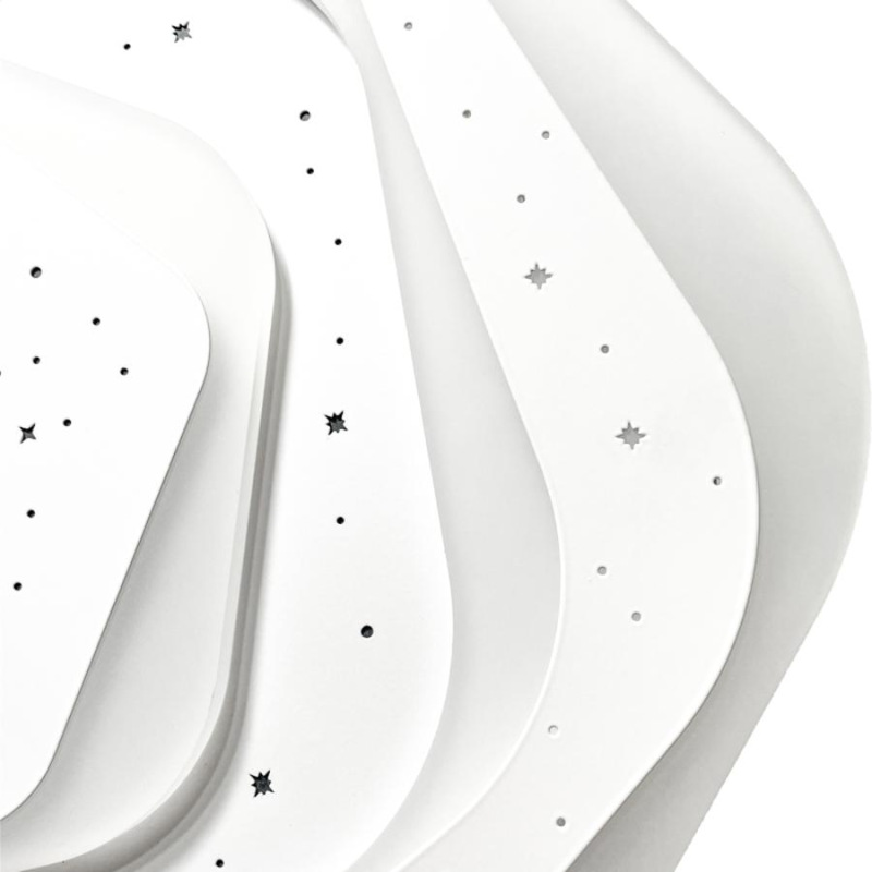 LED stropné svietidlo + diaľkový ovládač 105W - J1306/W 14