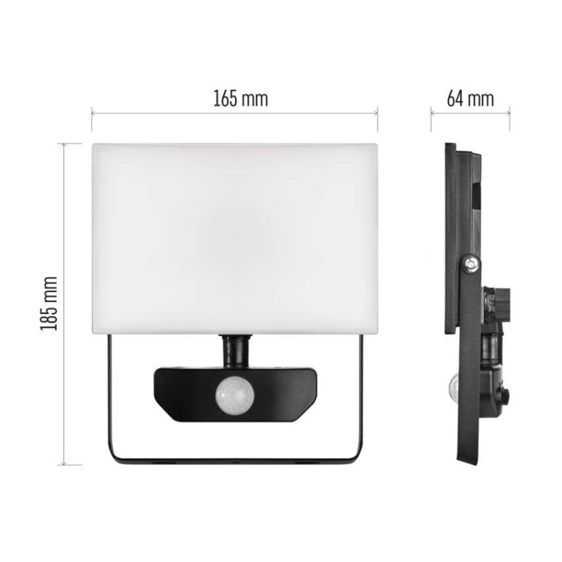 LED REFLEKTOR TAMBO 30W 3000LM PIR 4