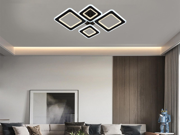 LED stropné svietidlo s diaľkovým ovládačom 95W - J3349/B 12