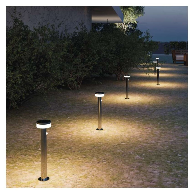 LED ZAHRADNÍ SV.IP44,SOLÁR SLOUP.50cm 13