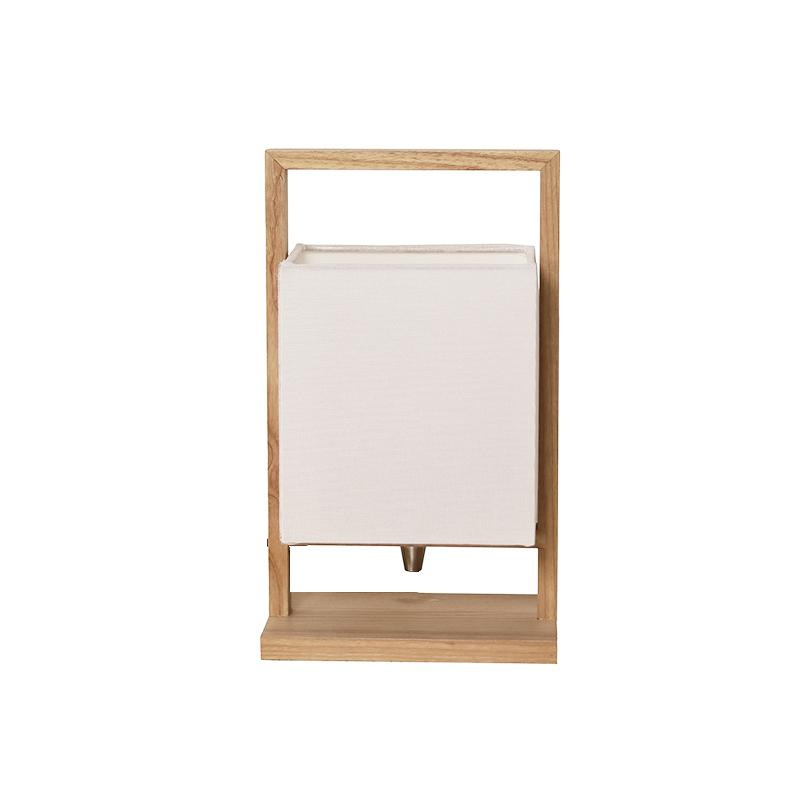 Dizajnová stolná lampa z masívneho dreva E27 / 60W - WRE181 5