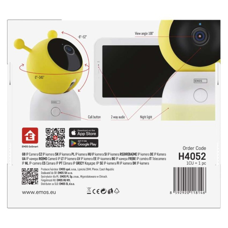 GOSMART IP BABY MONITOR IP-500 GUARD 14