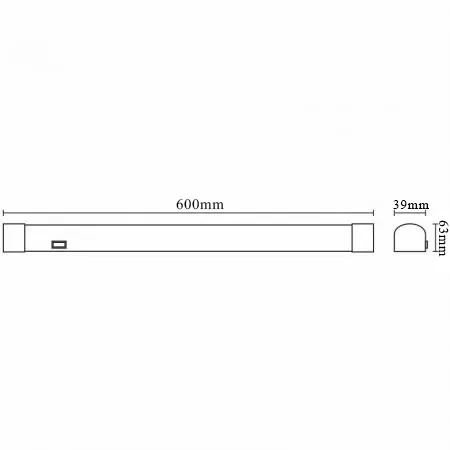 LED podlinkové svietidlo 15W / IP44 LB02 / 600 / SMD / 4000K - LNL7321/WH 7