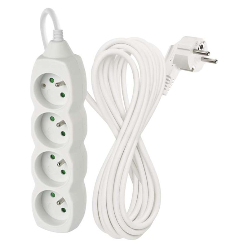 Kábel predlžovací 4Z 7m  P0417R 3x1,5mm2