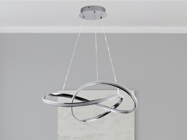 LED závesné svietidlo + diaľkový ovládač 70W - J4331/CH