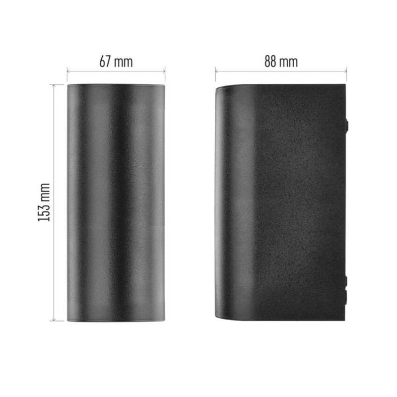 LED ZAHRADNÍ SVÍTIDLO,2xGU10,IP44,MAX 35 5
