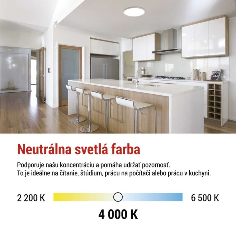 LED SVÍTIDLO FLORI PŘ.K 18W 1800LM NW IP 7