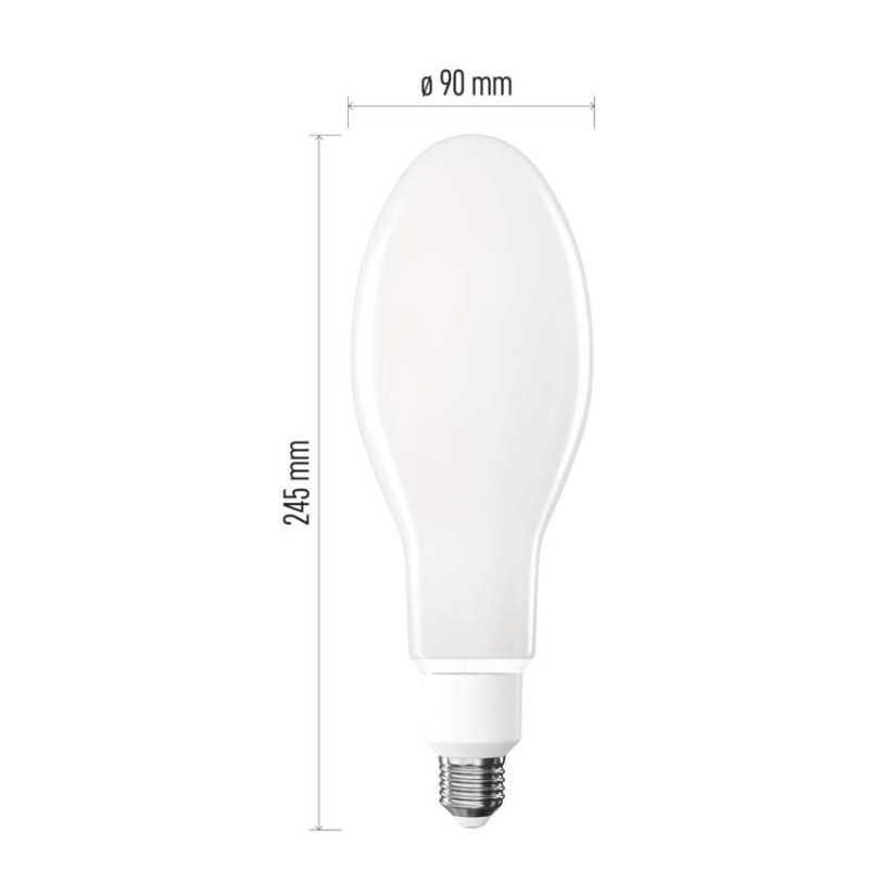 LED FLM ED90 36W(327W) 6000lm E27 NW
