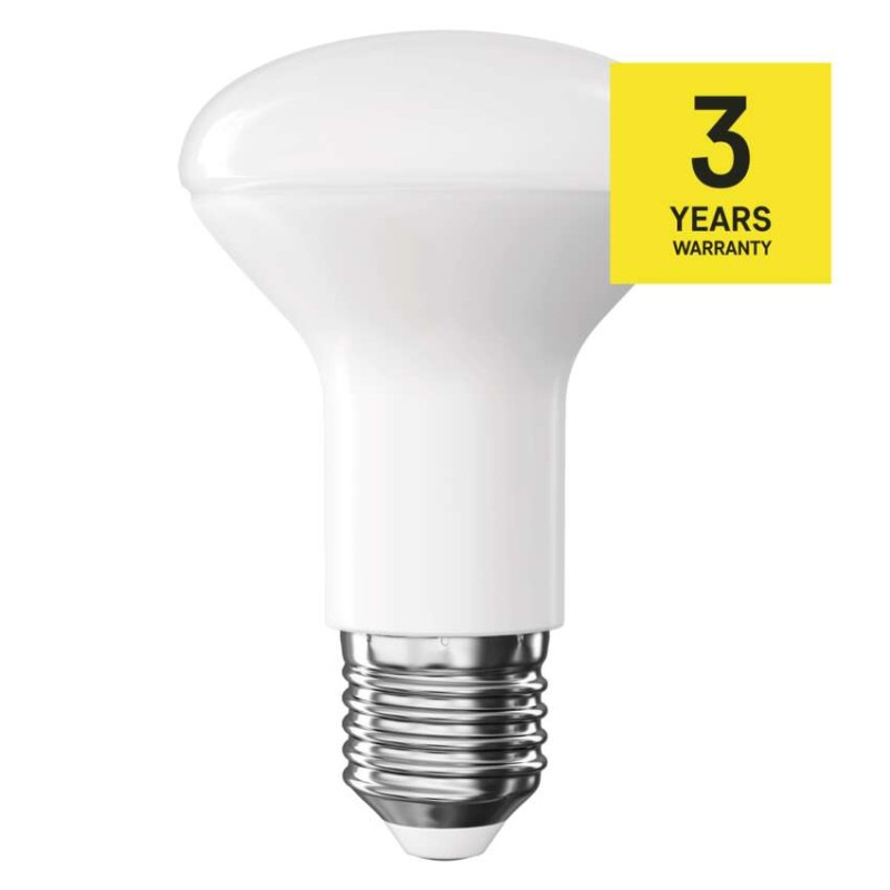 Žiarovka LED E27 7W 806lm R63 WW 1