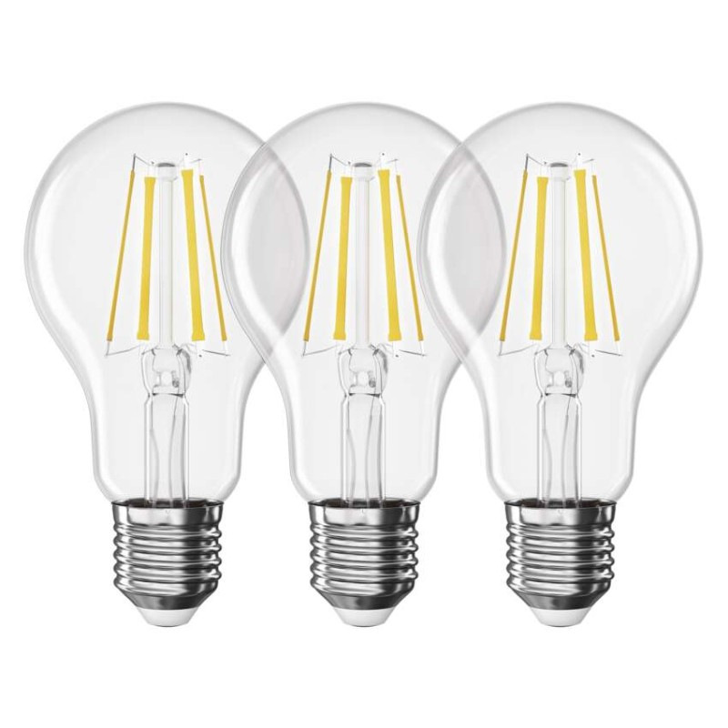 LED FLM A60 5,9W(60W) 806lm E27 NW 3PC 4