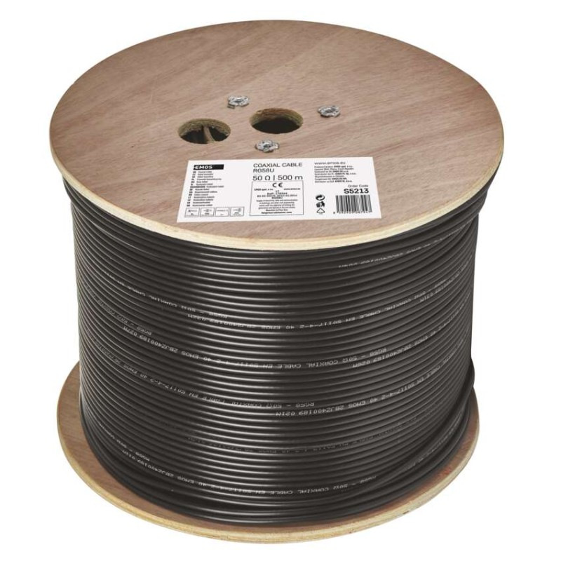KOAXIÁLNÍ KABEL RG58U 500M 4