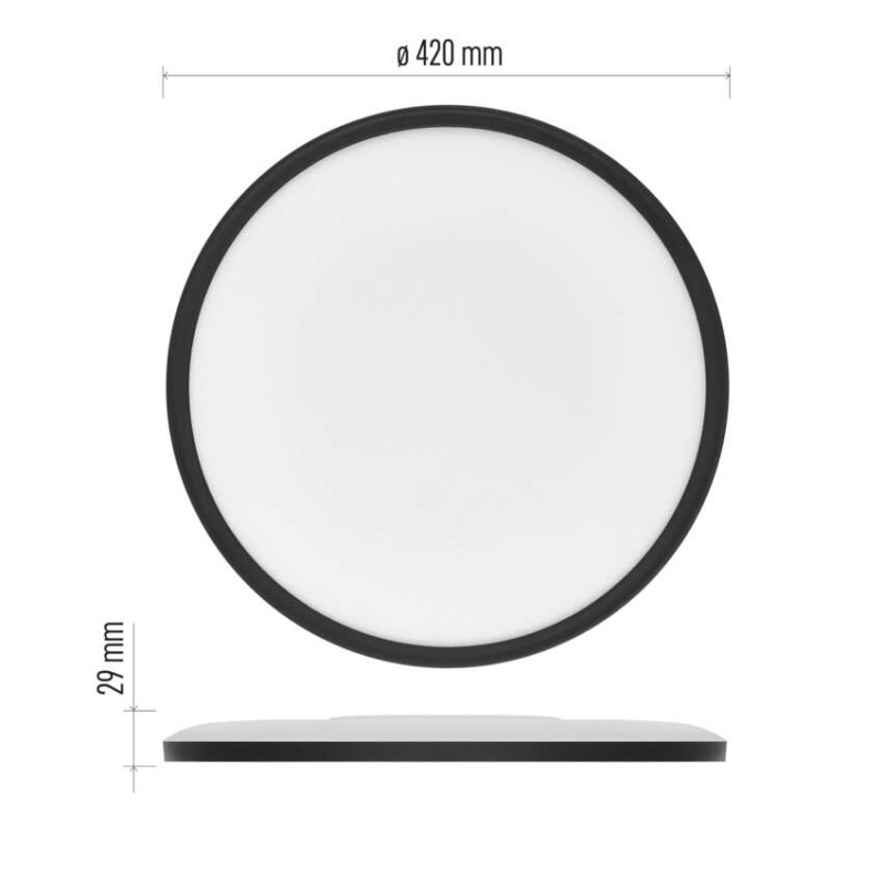 LED SVÍTIDLO FLORI PŘ.K 22W 2200LM NW IP 3