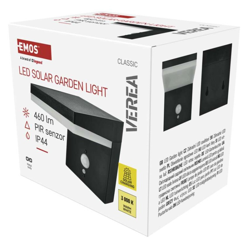 LED ZAHRADNÍ SVÍTIDLO,IP44,SOLÁRNÍ, NÁST 7